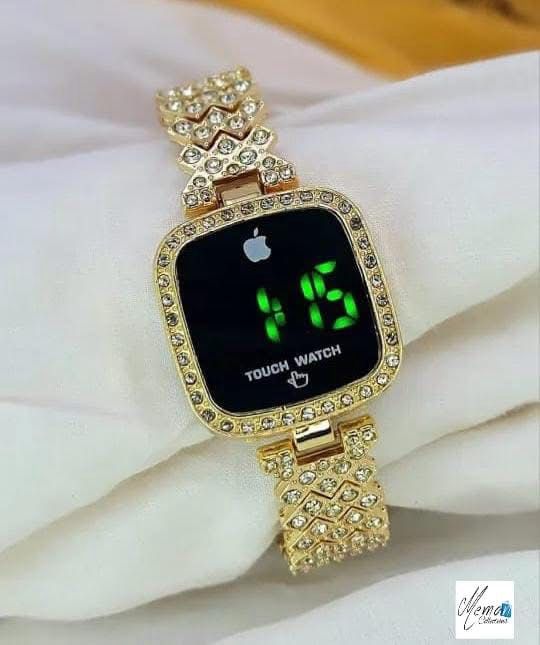 Woman Latest Watch With Touch LED