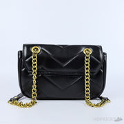 Gucci Black Leather Small Shoulder Bag