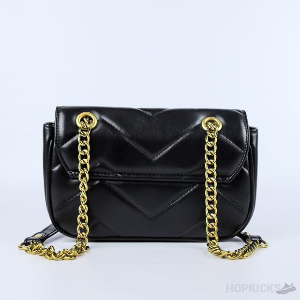 Gucci Black Leather Small Shoulder Bag