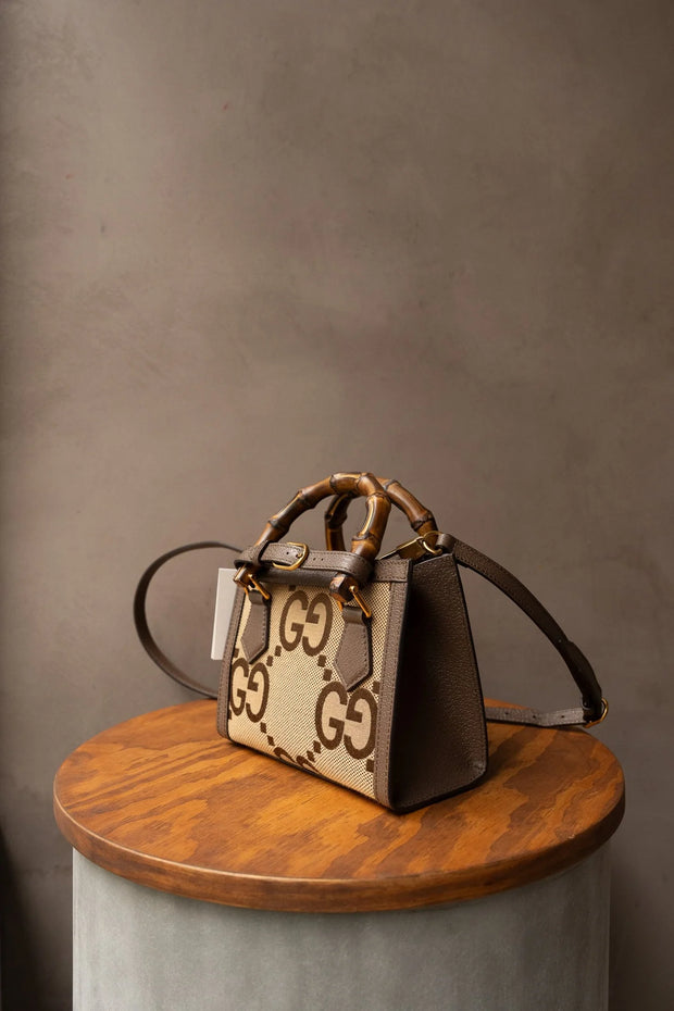 Gucci Diana Bamboo Mini Tote Bag