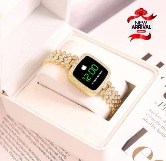 Woman Latest Watch With Touch LED