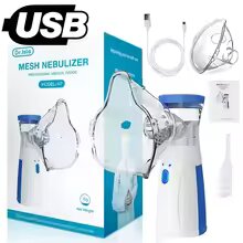 USB Medical Nebulizer Handheld Adult Children Cough Compressor Sprayer Portable Compact Adjustable Nebulizer Home Nebulizer