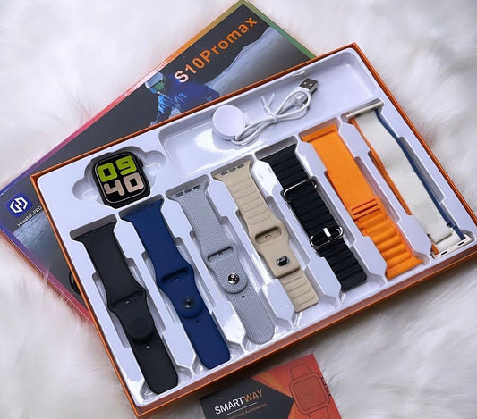 S10 Pro Max Series 9 Smart Watch  With 7 + 1 Accessories